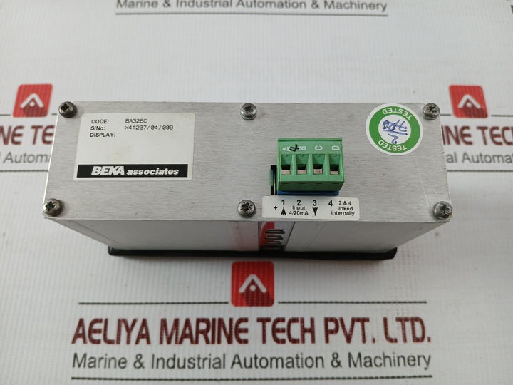 Beka Input 4/20 Ma Loop-powered Indicator Ba326C