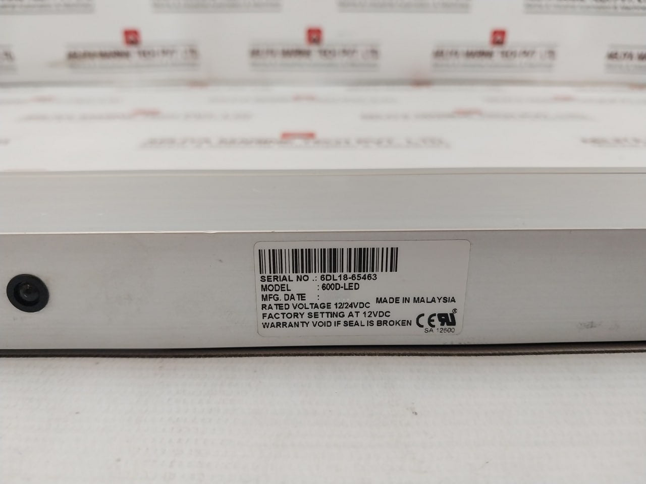 Bel 600D-led Electromagnetic Lock 12/24Vdc Circular Connector