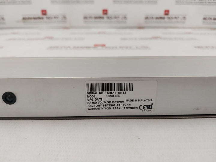 Bel 600D-led Electromagnetic Lock 12/24Vdc Circular Connector