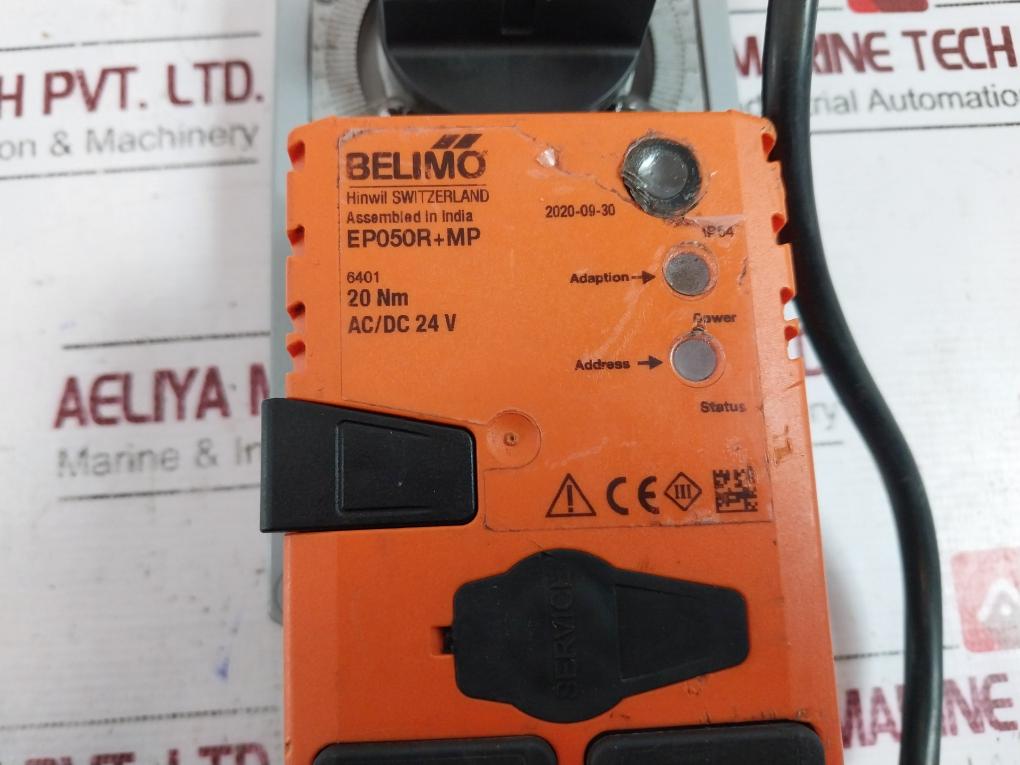 Belimo Ep050R+Mp Pressure-independent Control Ball Valve Class 2 Ac/Dc 24V Ip54
