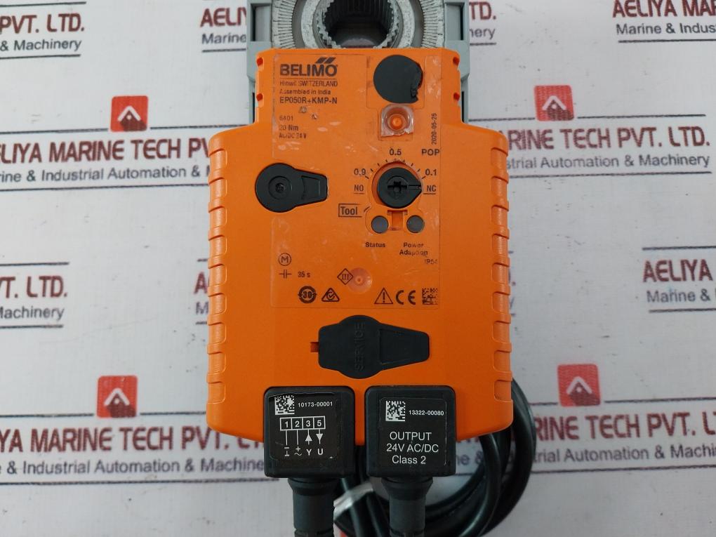 Belimo Ep050r+kmp-n Valve Actuator 20nm Ip54 24v Ac/dc Class 2 10173-00001