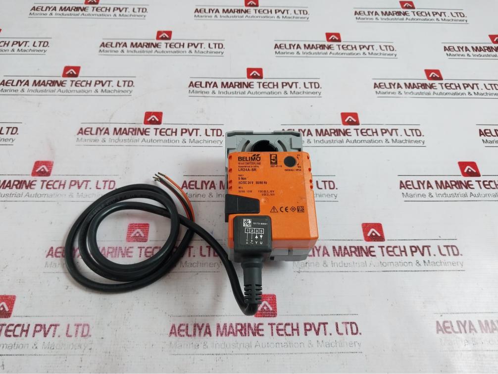 Belimo Lr24A-sr Damper Actuator 5 Nm Ac/Dc 24V 50/60Hz Nema2 Ip54 10173-00001
