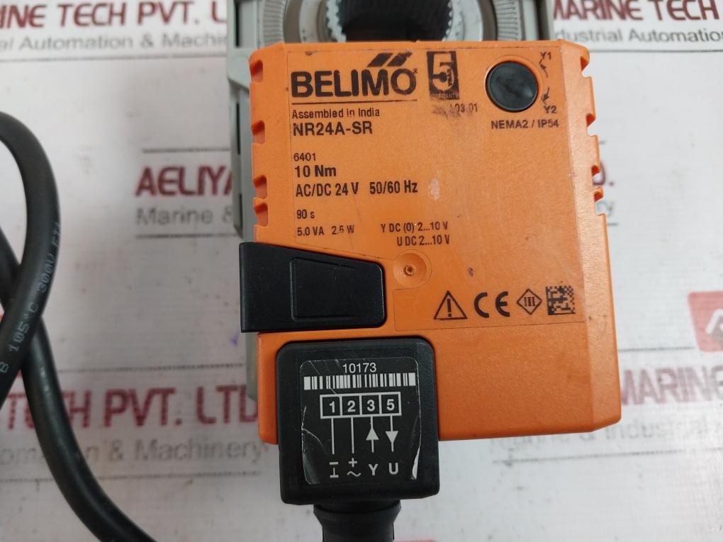 Belimo Nr24A-sr Damper Actuator Ac/Dc 24V, 50/60 Hz