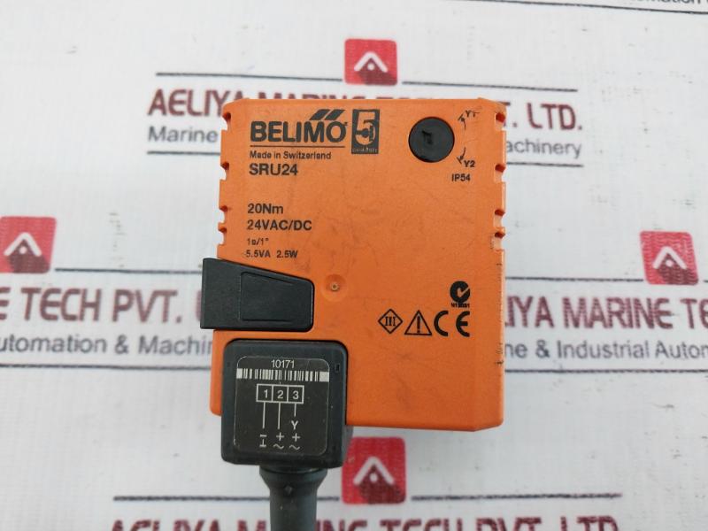 Belimo Sru24 Damper Actuator 20Nm 24Vac/Dc Ip54