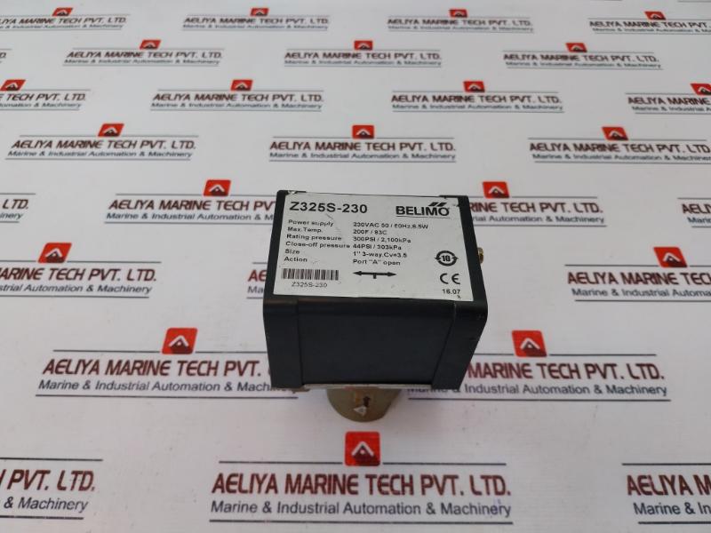 Belimo Z325s-230 Fan Coil Unit Valve, 3-way, Internal Thread 230vac 50/60hz