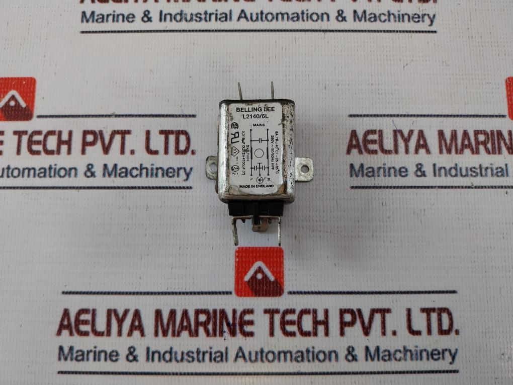 Belling Lee L2140/6L Power Line Filter 250V~50/60Hz Hpf