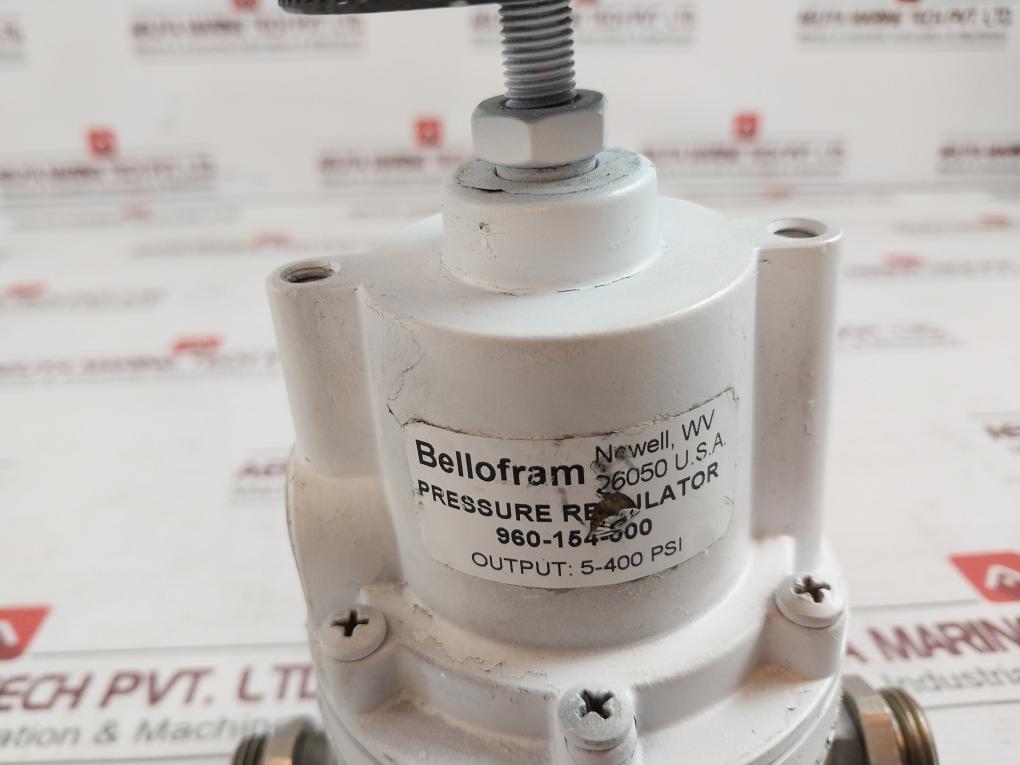 Bellofram 960-154-000 Pressure Regulator 5-400 Psi 0-10Bar Kl. 1,6