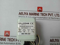 Bellofram 960-180-232 Pressure Regulator Psi.2-120 Rpm.6 110 V.A.C.