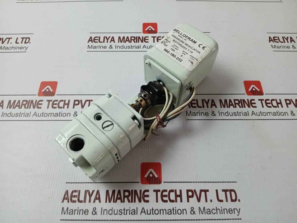 Bellofram 960-180-232 Pressure Regulator Psi.2-120 Rpm.6 110 V.A.C.