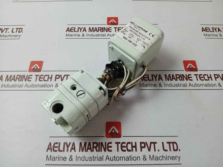 Bellofram 960-180-232 Pressure Regulator Psi.2-120 Rpm.6 110 V.A.C.