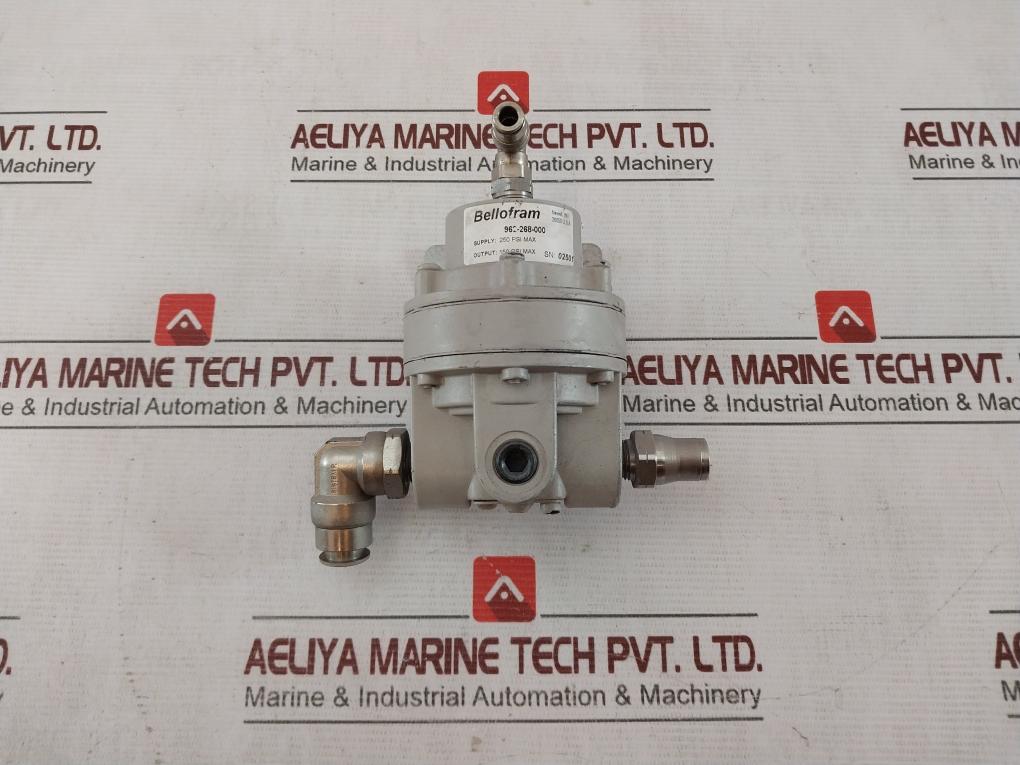 Bellofram 962-268-000 Air Pressure Regulator Rev 01 3Hnp 02785-1 250 Psi