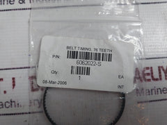 Lot of 5X BELT TIMING 6062022-S 76 Teeth