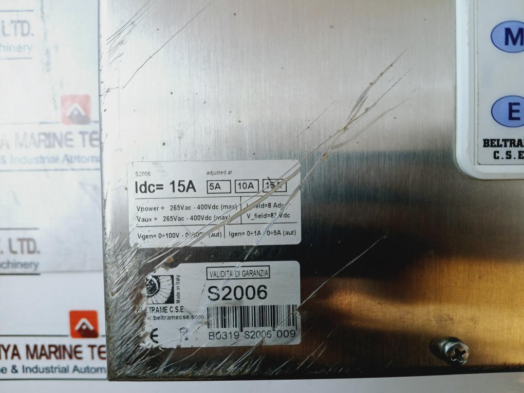 Beltrame S2006 Automatic Voltage Regulator