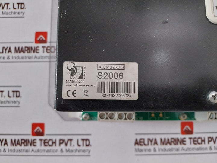 Beltrame S2006 Automatic Voltage Regulator Rev: 04, Revision: 03