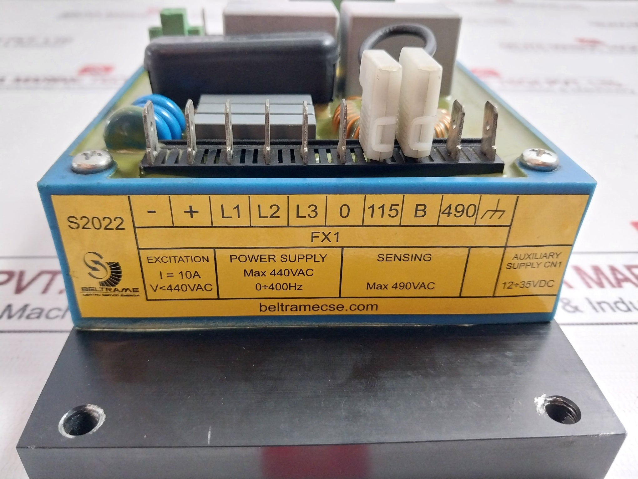 Beltrame S2022 Fx1 Digital Automatic Voltage Regulator 12–35Vdc