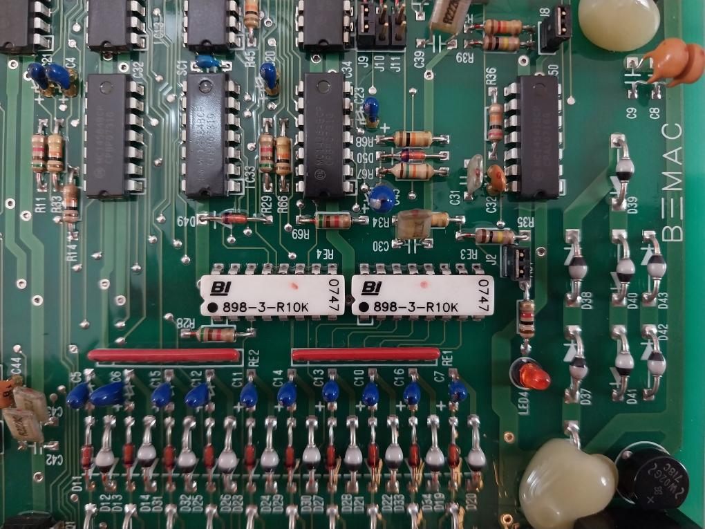 Bemac Ust-202-d Plc Interface Circuit Board 1307D