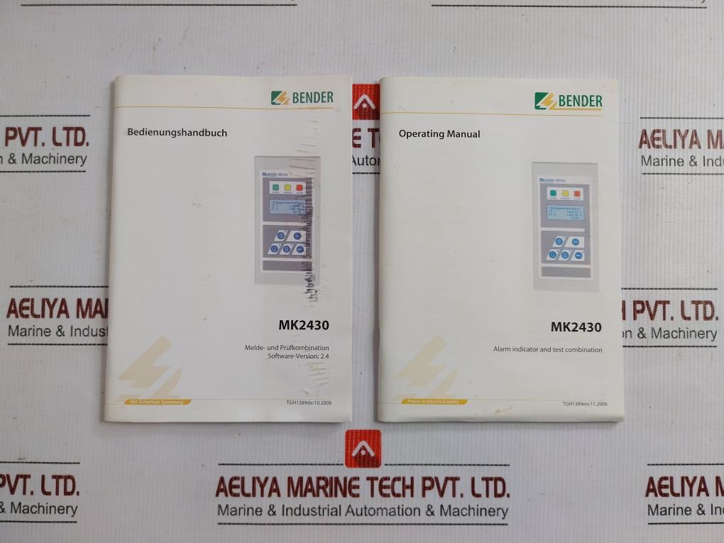 Bender-24-Vdc-40-50-Hz-B95100002-Remote-Alarm-Indicator-Mk2430-12-208948-16