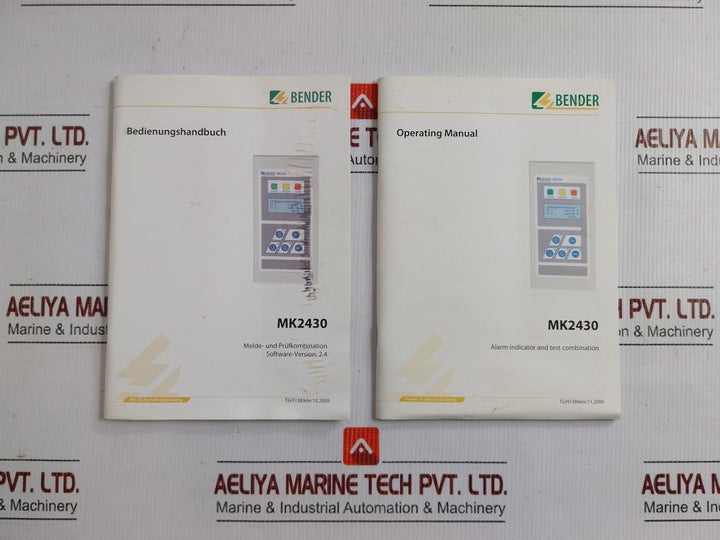 Bender-24-Vdc-40-50-Hz-B95100002-Remote-Alarm-Indicator-Mk2430-12-208948-16