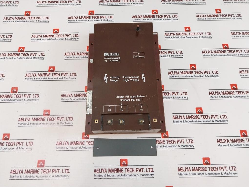 Bender Agh675S-7 Coupling Device Ac0-7, 2Kv 0-460Hz/ Dc0-7, 2Kv