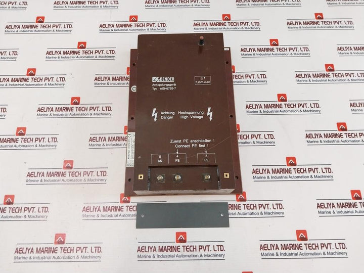 Bender Agh675S-7 Coupling Device Ac0-7, 2Kv 0-460Hz/ Dc0-7, 2Kv