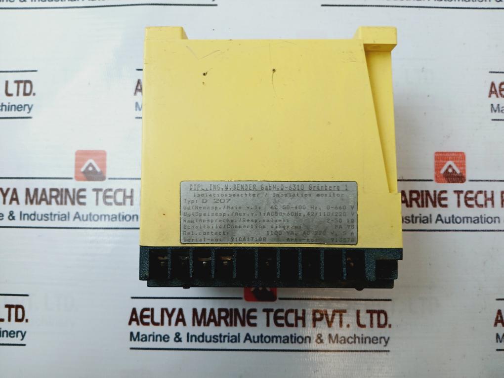 Bender D 207 Insulation Monitor