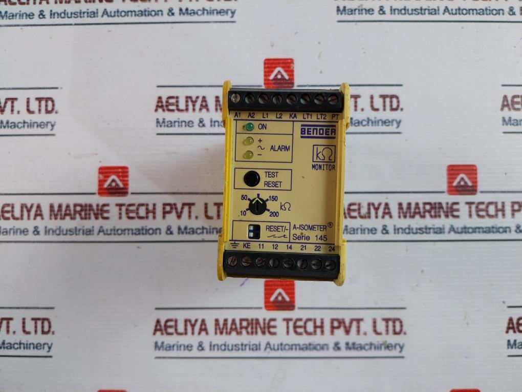 Bender Ir 145Y-4 Insulation Monitoring Device 10…200 KΩ