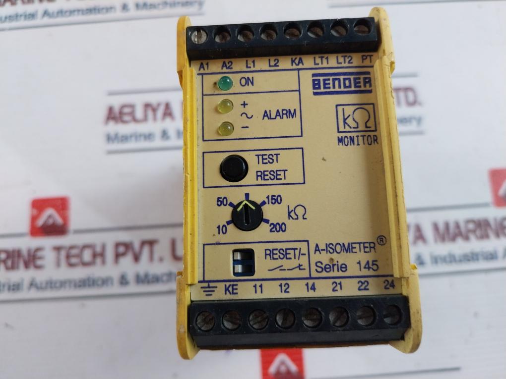 Bender Ir 145Y-4 Insulation Monitoring Device 10…200 KΩ