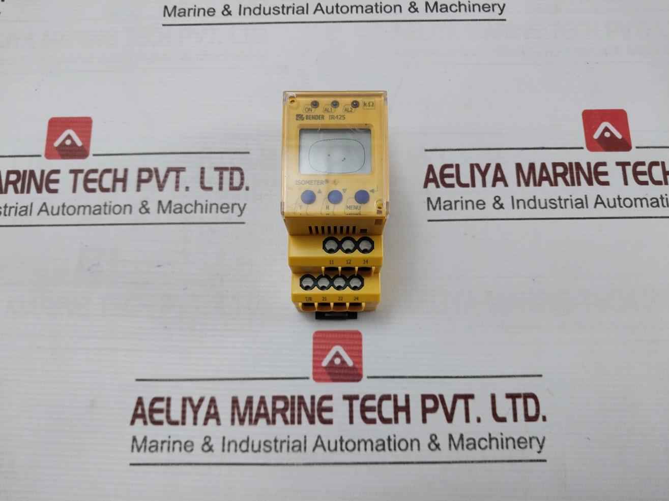 Bender Ir425-d4-1 Isometer Inslution Monitoring Device Ac 250V 5A D0231 V1.10