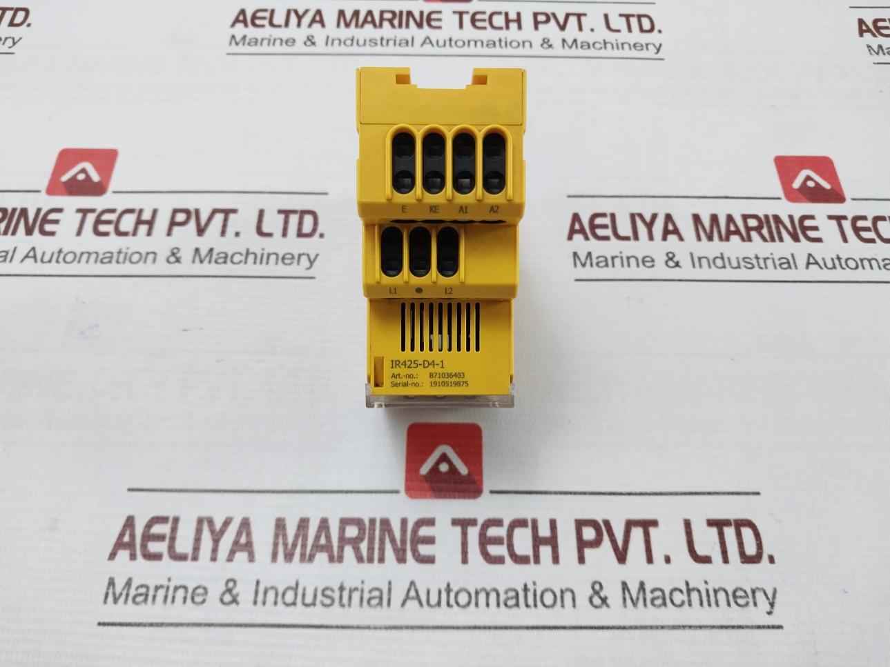 Bender Ir425-d4-1 Isometer Inslution Monitoring Device Ac 250V 5A D0231 V1.10