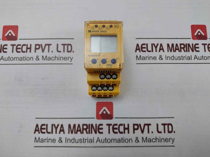 Bender Ir425-d4-2 Insulation Monitoring Device Isometer 1-200 Kohm D0231 V1.10