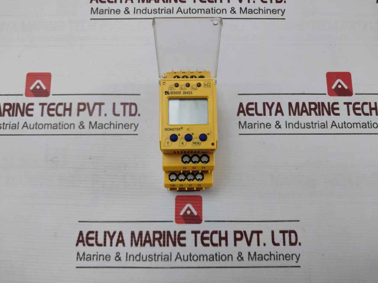 Bender Ir425-d4-2 Insulation Monitoring Device Isometer 1-200 Kohm D0231 V1.10