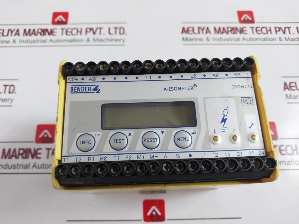 Bender Irdh275-427 Insulation Monitoring Device D160 V1.4 Irdh275 (Not Working)