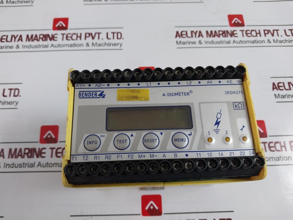 Bender Irdh275-427 Insulation Monitoring Device B91065104 (Not Working)