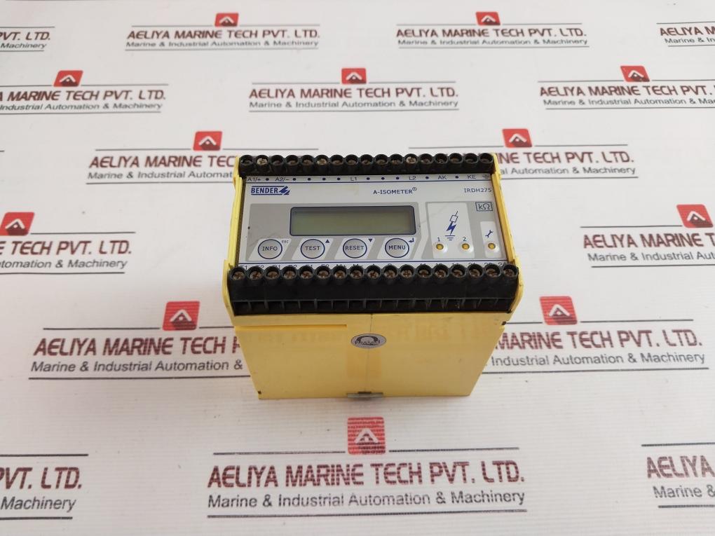 Bender Irdh275-435 A-isometer Insolation Monitoring Device