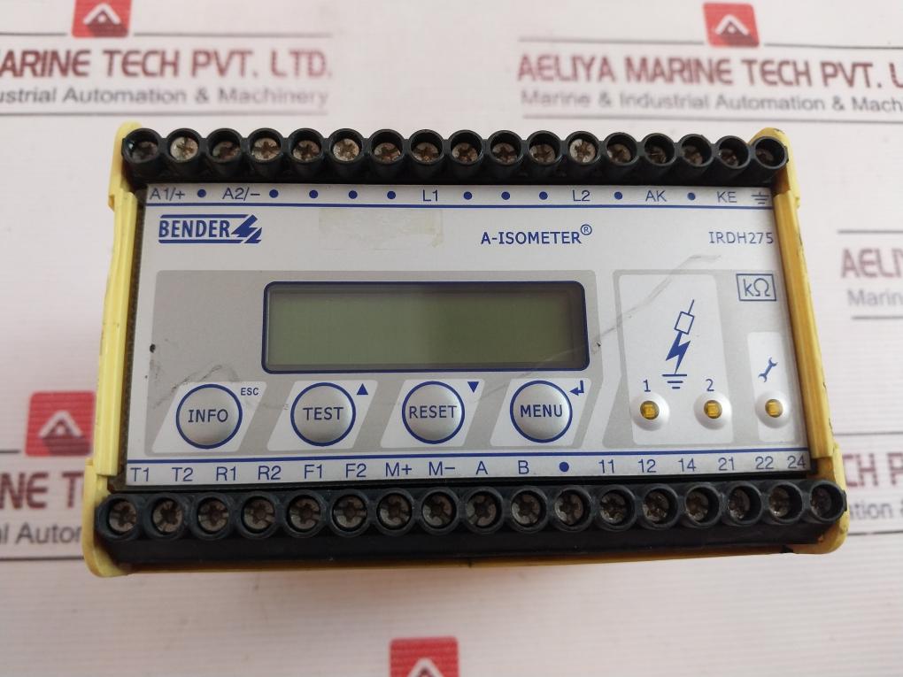 Bender Irdh275-435 A-isometer Insolation Monitoring Device