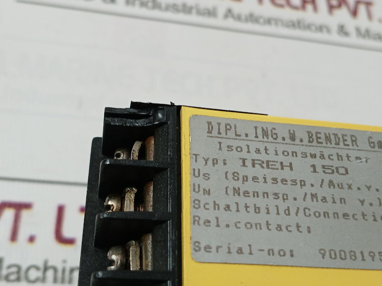 Bender Ireh 150 A-isometer 5A 50-60Hz