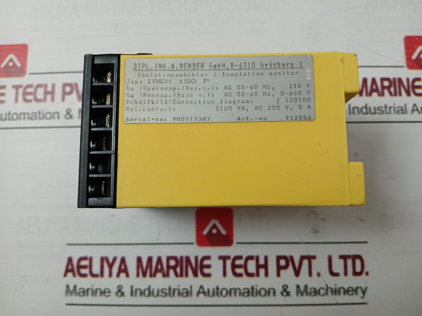 Bender Ireh 150 P A-isometer 50-60Hz 5A