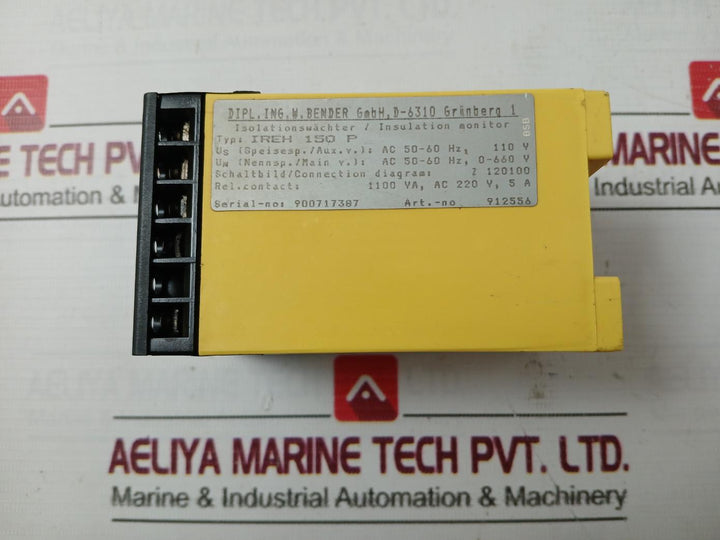 Bender Ireh 150 P A-isometer 50-60Hz 5A
