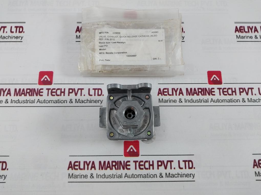 Bendix 229859 Quick Release Exhaust Valve M1907T A008C Qr-1 T-240005-f 3A