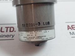 Bendix 4C Montrose Division Synchro Receiver 115/90V Ac 60 Cycle