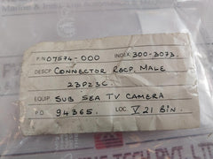 Bendix Ms3102R Receptacle Male Connector 07574-000