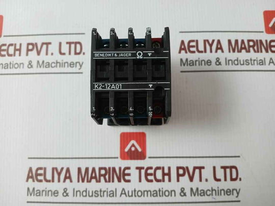 Benedikt Jager K2-12A01 3 Phase Contactor 690V-25A 14Awg-10Awg