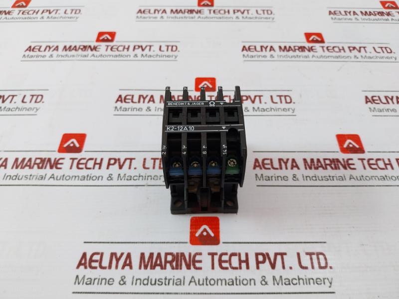 Benedikt & Jager K2-12A10 Contactor K2-12A 220-240V 50Hz 767 5112-09T