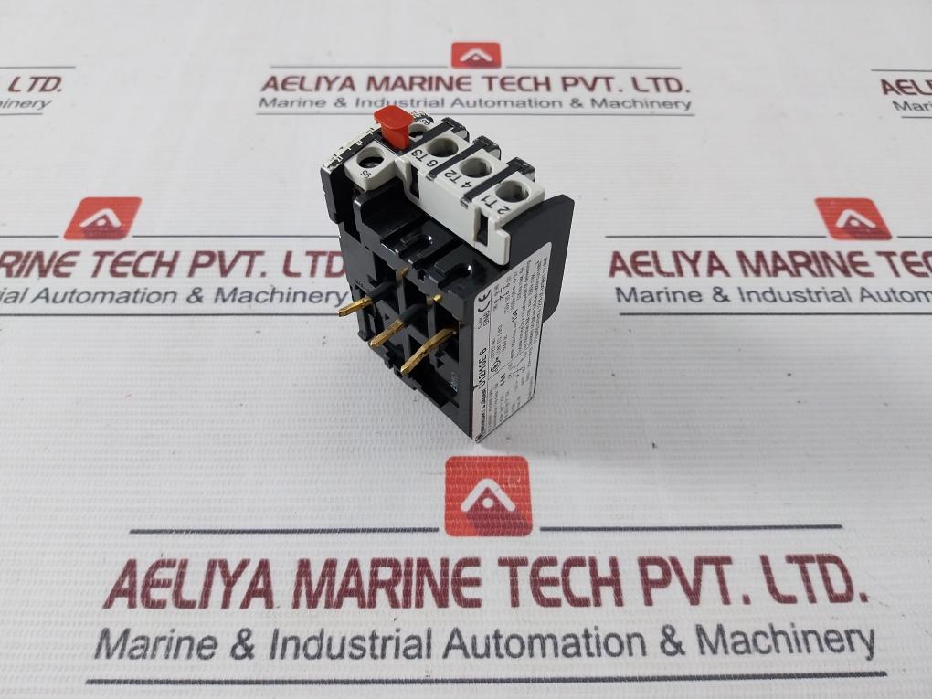 Benedikt & Jager U12/16E 6 Thermal Overload Relay 4-6A 440V 14Awg