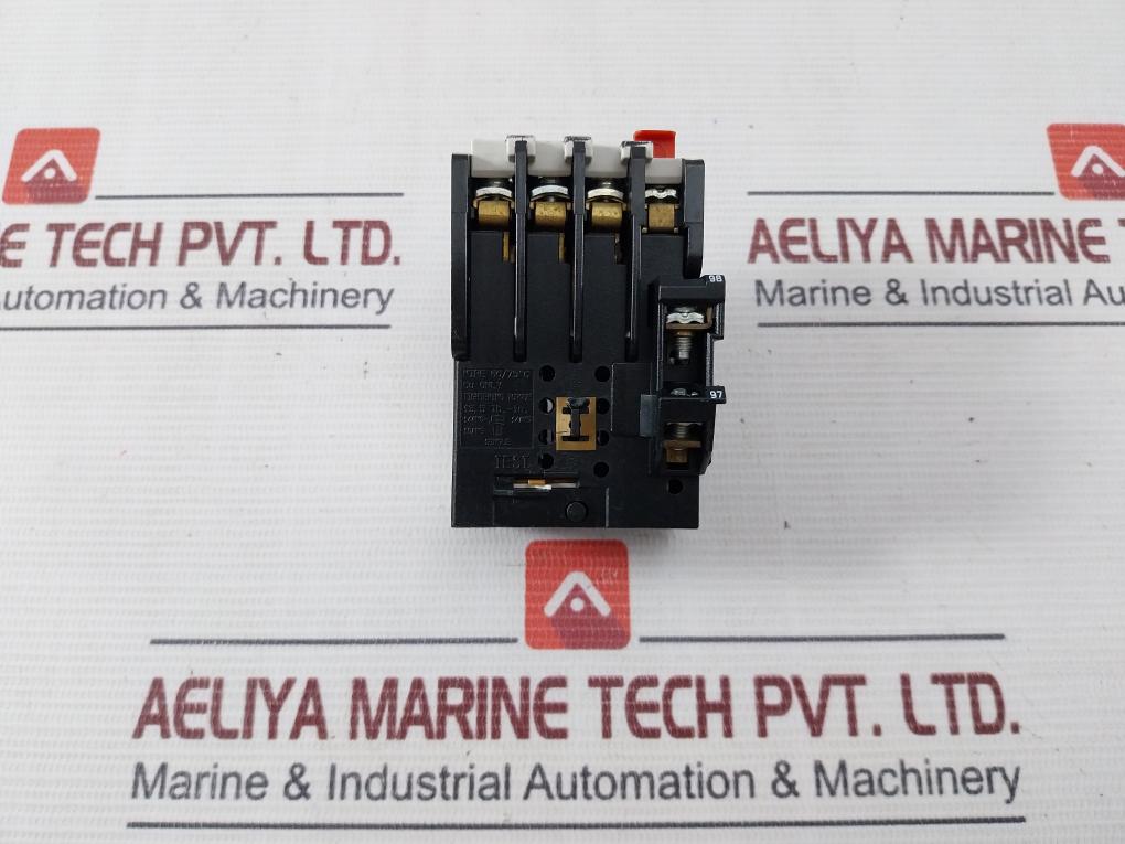 Benedikt & Jager U12/16E 6 Thermal Overload Relay 4-6A 440V 14Awg