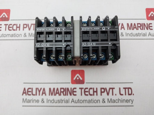 Benedikt & Jager K2-12A10 Contactor 220-240V 50Hz 20 Amp 3Ph And 1Ph, 2-pole
