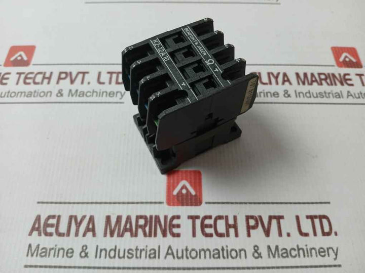 Benedikt & Jager K2-12A10 2 Pole Contactor Relay 14 Awg –10 Awg 690V-25A