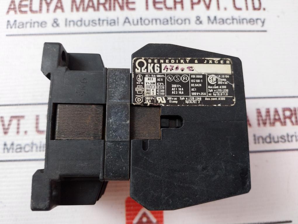 Benedikt & Jager K6 A700C Contactor