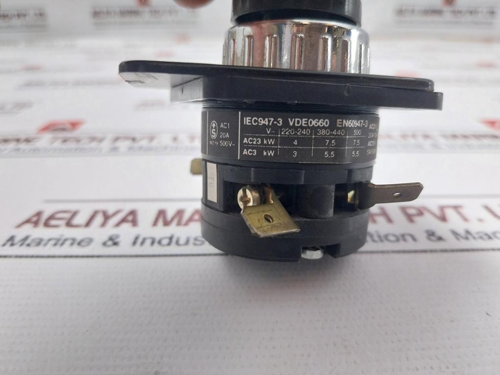 Benedikt &Jager M10 Rotary Cam Switch 20A 400V