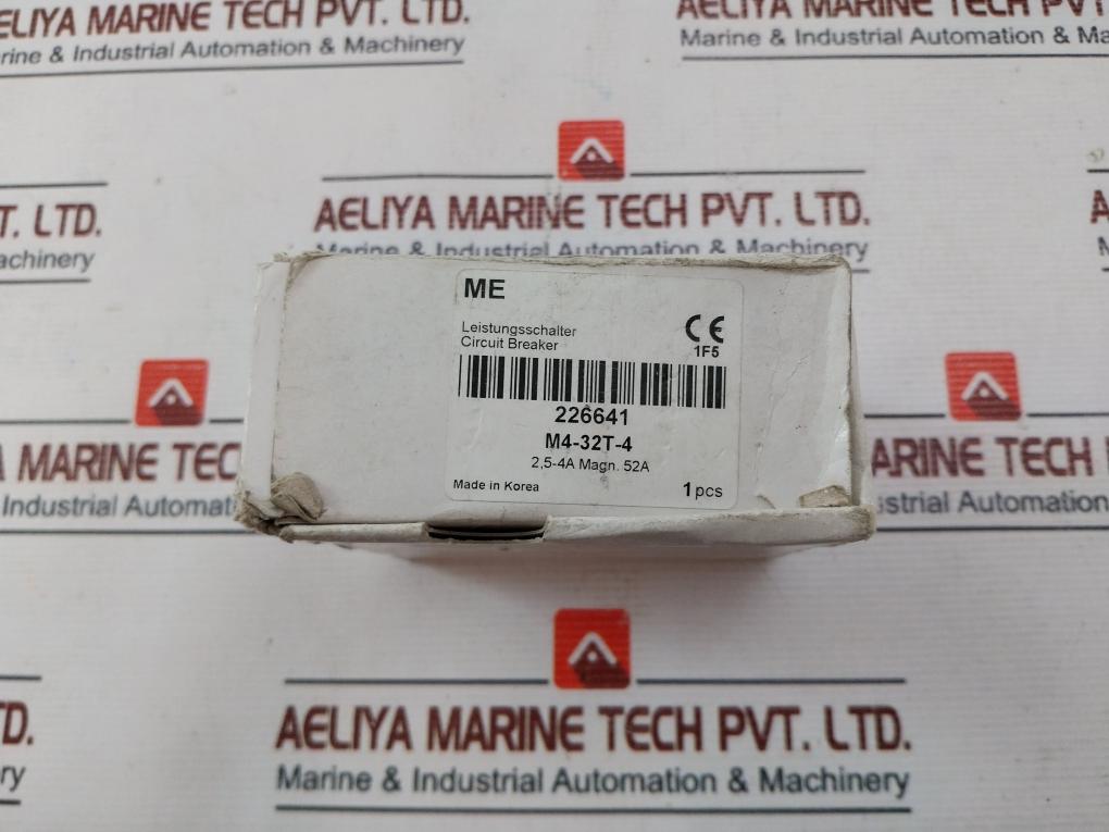 Benedikt & Jager M4-32T-4 Circuit Breaker Class 10 50/60Hz